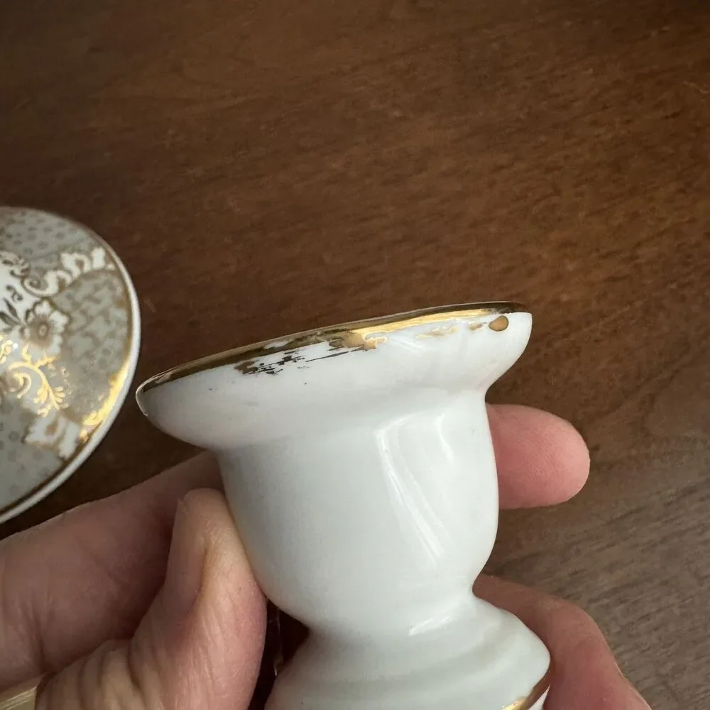 Versailles D’OR Ceramic Candlestick Holders Lot of 2 Georges Briard